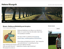 Tablet Screenshot of klungvik.com